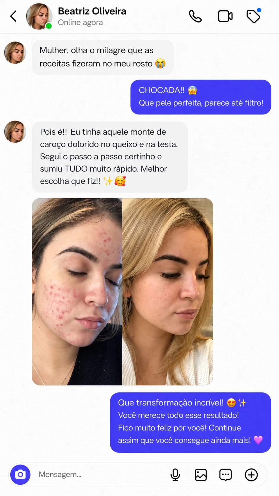 Depoimento de Beatriz Oliveira